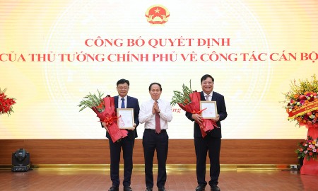 Thủ tướng bổ nhiệm 2 Phó Tổng Thanh tra Chính phủ