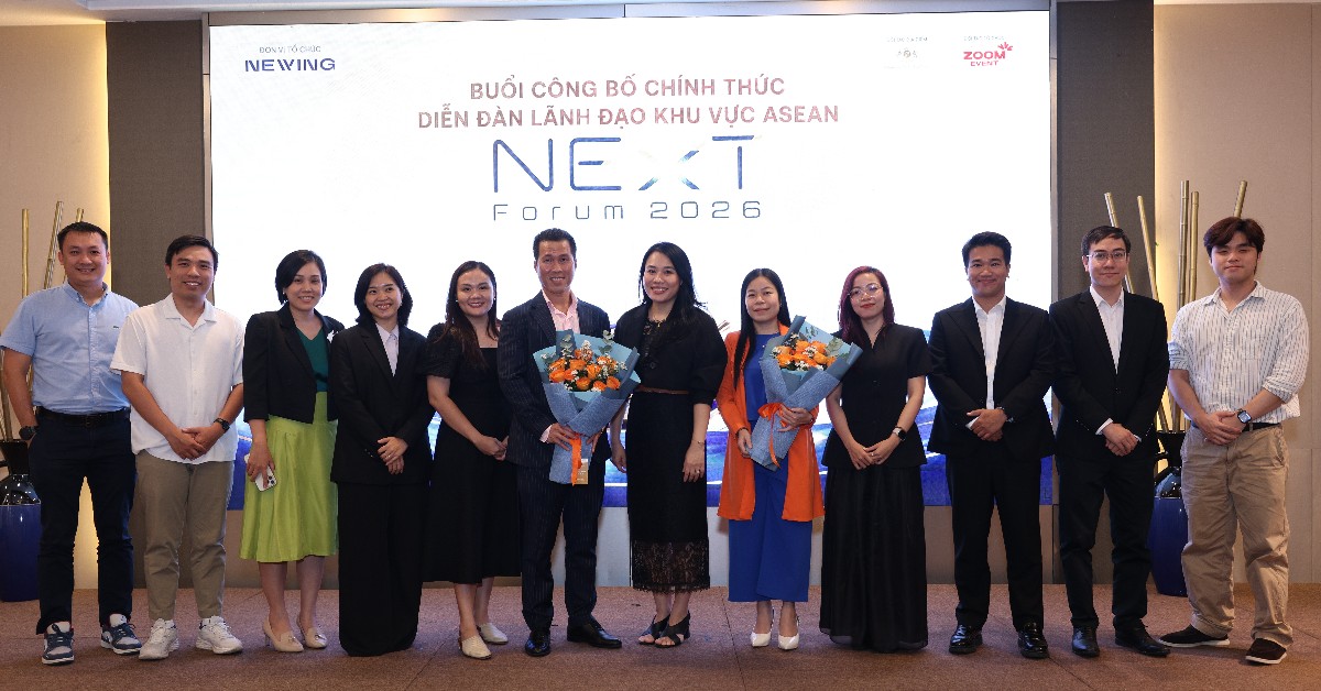 Buổi công bố sự kiện NExT Forum 2026 ngày 7/9 tại TP. Hồ Chí Minh. Ảnh: Newing