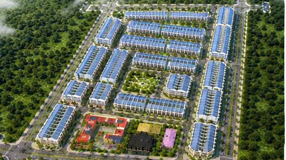 Phối cảnh khu tái định cư tại phường Hải An. Nguồn: Cổng thông tin điện tử TP. Hải Phòng.