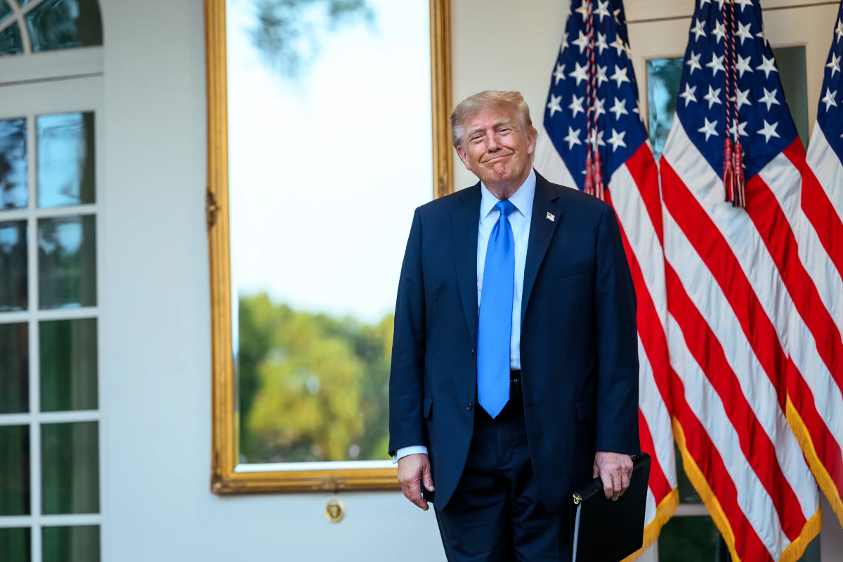 Tổng thống Mỹ Donald Trump trong một sự kiện ở Nhà Trắng hôm 2/9 - Ảnh: Nhà Trắng.