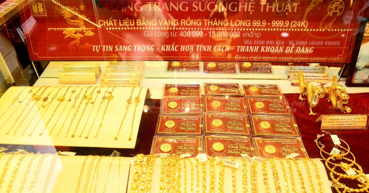 Giá vàng miếng giảm, chênh lệch với vàng thế giới còn 5 triệu đồng/lượng