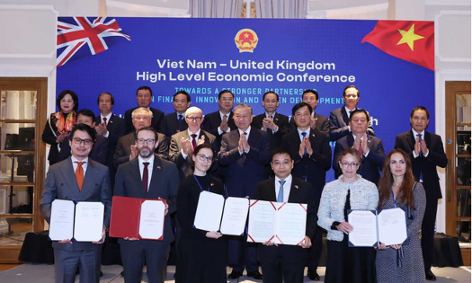 The Vietnam - United Kingdom High Level Economic Conference held in the framework of the official visit to the United Kingdom of Great Britain and Northern Ireland by General Secretary of the Communist Party of Vietnam Central Committeee To Lam in October 2025. - (Photo: VVNA)