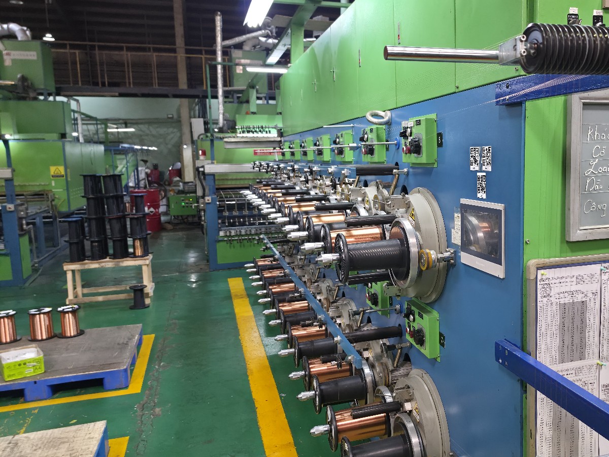 Xưởng sản xuất của Công ty TNHH Đồng Kỹ thuật Korea Việt Nam (KCT) tại Ninh Bình - Ảnh: Sam Sung Việt Nam