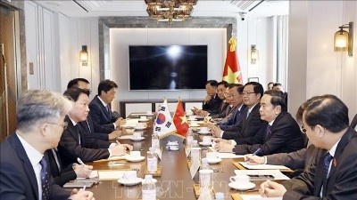 NA President meets Korean conglomerates