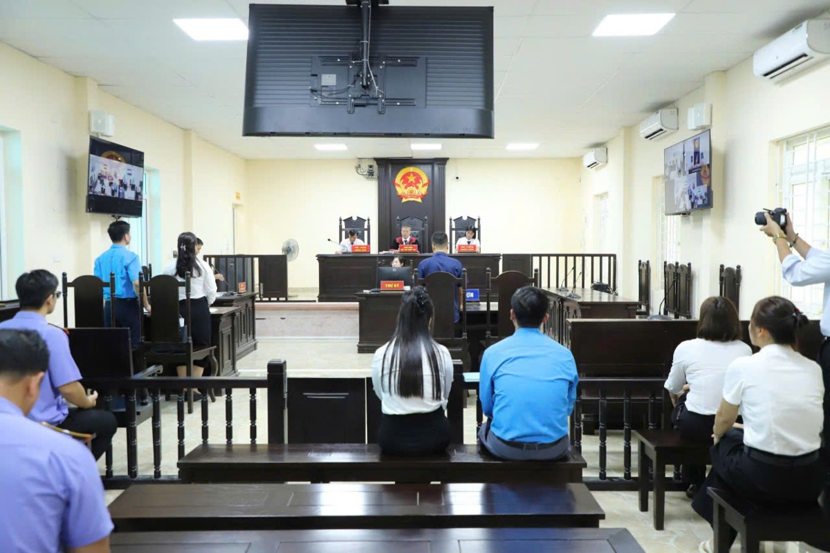 Vụ xét xử với Công ty MD. Ảnh: Bảo hiểm xã hội Việt Nam.