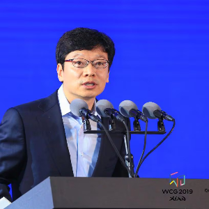 Ông Kwon Hyuk-bin, nhà sáng lập kiêm giám đốc phụ trách định hướng chiến lược của Smilegate - Ảnh: World Cyber Games