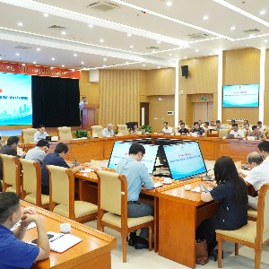 Hội nghị Tham vấn chính sách dự án Luật Quản lý, phát triển vật liệu xây dựng. Ảnh: Bộ Xây dựng
