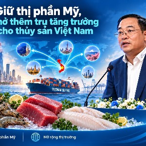 Hoa Kỳ vẫn là thị trường xuất khẩu chiến lược của ngành thủy sản Việt Nam. Ảnh: VASEP.