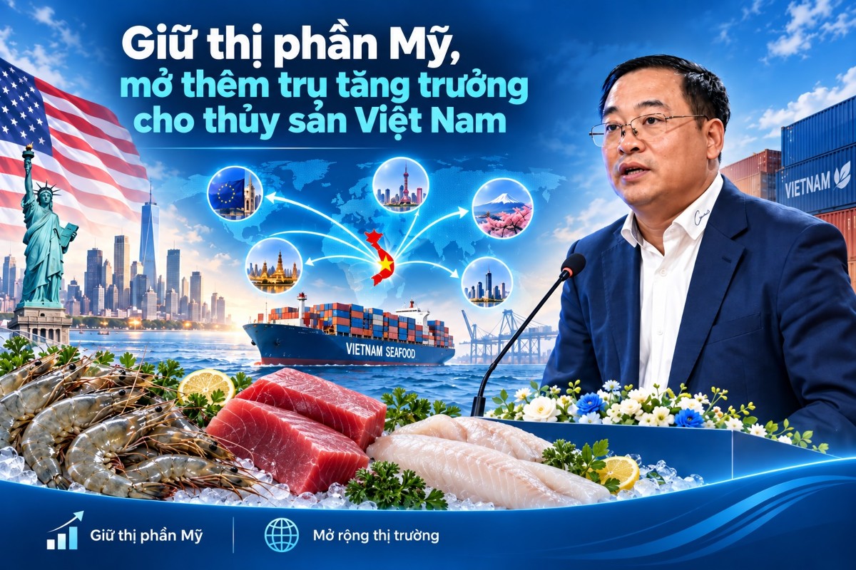 Hoa Kỳ vẫn là thị trường xuất khẩu chiến lược của ngành thủy sản Việt Nam. Ảnh: VASEP.