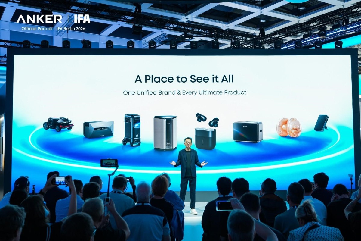 Đại diện Anker tại IFA 2026 trong thông điệp “Ultimate, Unified.”, đánh dấu bước chuyển sang một thương hiệu Anker thống nhất.