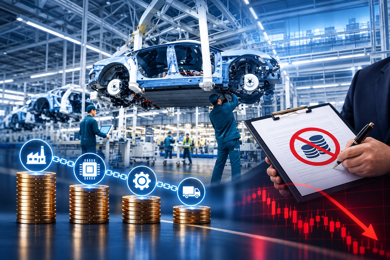 Trong suốt giai đoạn 2024-2026, cuộc chiến giá cả tại thị trường Trung Quốc không chỉ bào mòn lợi nhuận của các nhà sản xuất xe thành phẩm mà còn đẩy toàn bộ chuỗi cung ứng phụ trợ vào thế ngàn cân treo sợi tóc.
