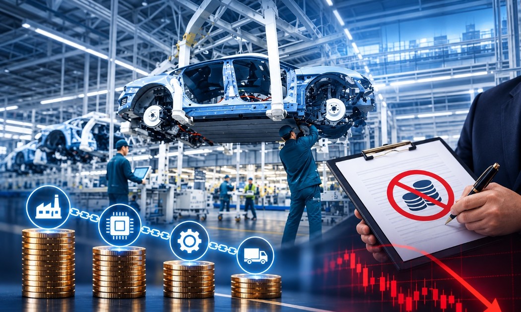 Trung Quốc siết chặt kỷ luật tài chính chuỗi cung ứng ô tô