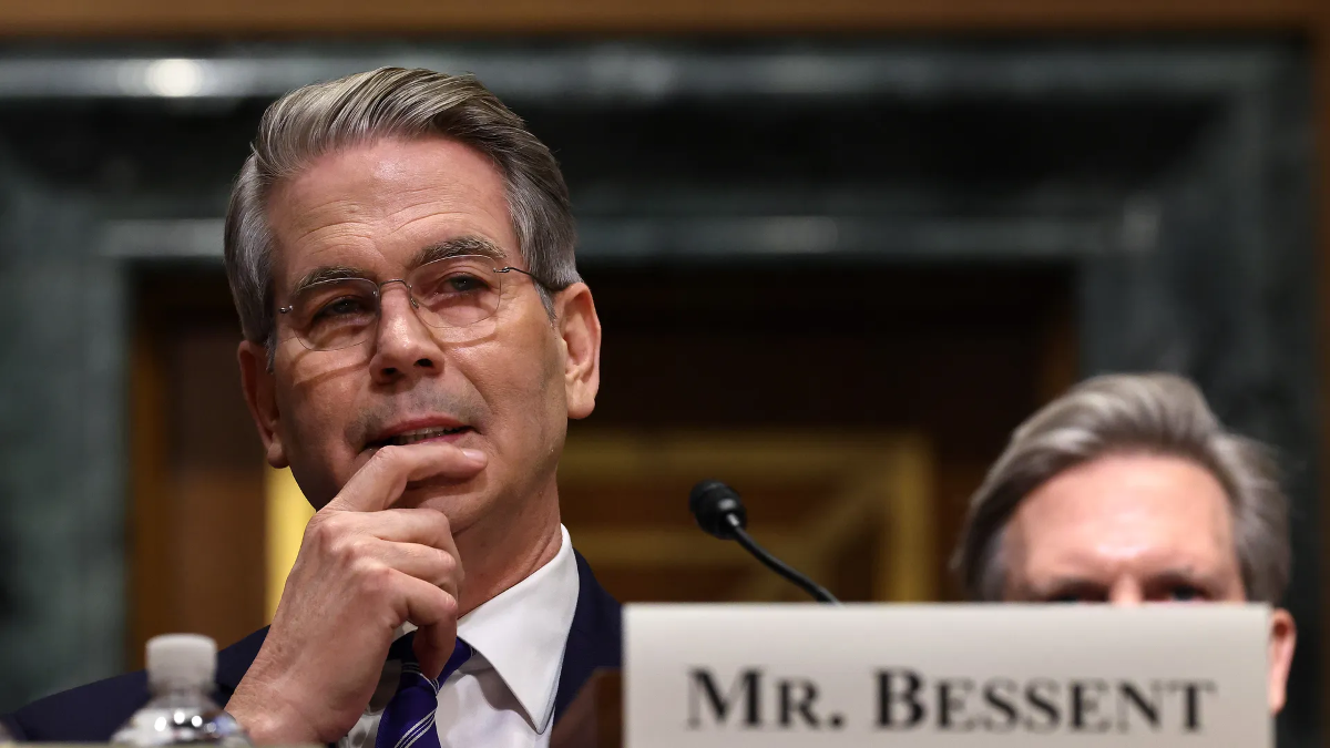 Bộ trưởng Bộ Tài chính Mỹ Scott Bessent - Ảnh: Getty/Axios.