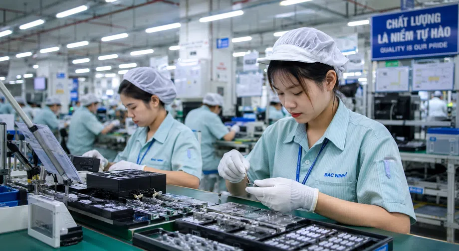 Báo cáo năm 2026 “FDI Qualities Review of Viet Nam” của OECD cho biết tăng trưởng tương lai phụ thuộc vào việc thu hút FDI chất lượng cao thúc đẩy đổi mới, việc làm có kỹ năng, chuyển giao công nghệ. Ảnh: OECD