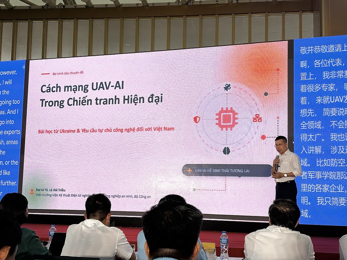 Đại tá, TS Lê Hải Triều: Việt Nam cần lựa chọn đúng những công nghệ lõi và khâu then chốt để ưu tiên làm chủ.