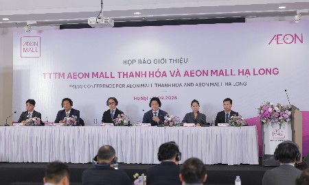 AEON MALL sắp khai trương 2 trung tâm thương mại tại Thanh Hóa và Hạ Long