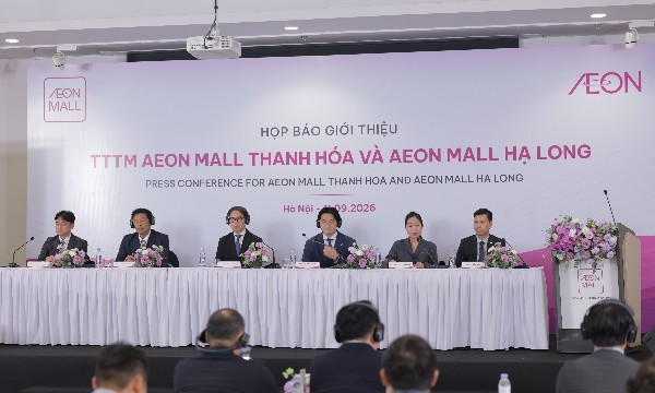 AEON MALL sắp khai trương 2 trung tâm thương mại tại Thanh Hóa và Hạ Long