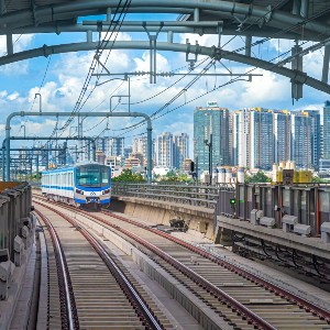 TP.Hồ Chí Minh sẽ đầu tư và hoàn thành xây dựng 7 tuyến metro vào năm 2025. Ảnh: MAUR-JICA.