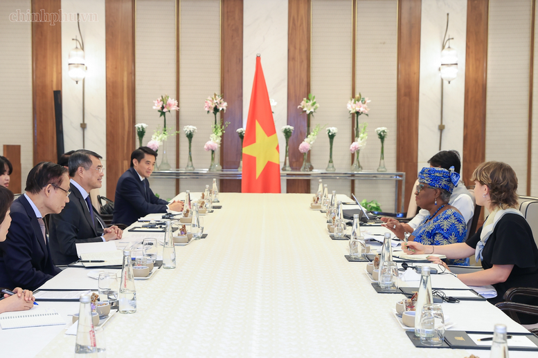 Tổng Giám đốc WTO khẳng định WTO tiếp tục đồng hành, hỗ trợ Việt Nam trong tiến trình hội nhập kinh tế quốc tế - Ảnh: chinhphu.vn/Nhật Bắc