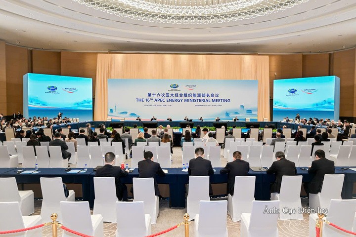 Hội nghị Bộ trưởng Năng lượng Diễn đàn Hợp tác Kinh tế châu Á - Thái Bình Dương (APEC) lần thứ 16. Ảnh: Cục Điện lực