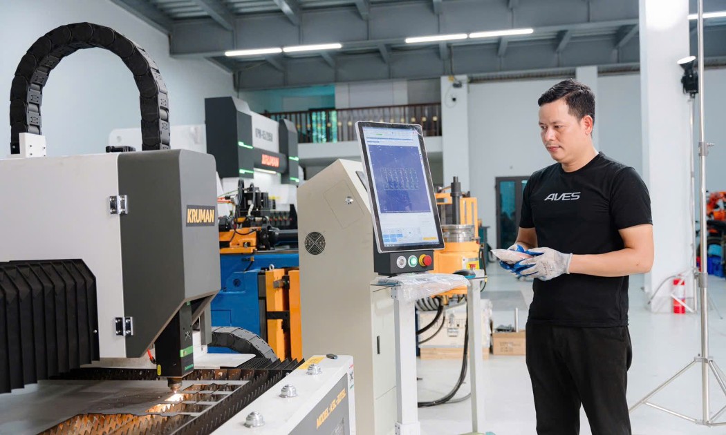 Startup công nghệ Việt đang triển khai R&D Tech Lab tại Hưng Yên, từng bước xây dựng năng lực nghiên cứu và phát triển sản phẩm. Ảnh: AVES