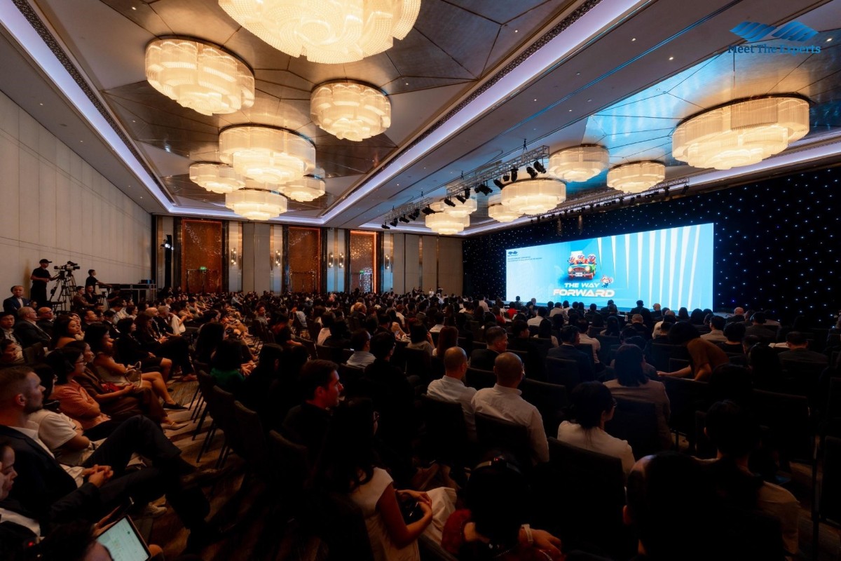 Phòng grand ballroom MTE Hà Nội 2025 - Nguồn WeHub.