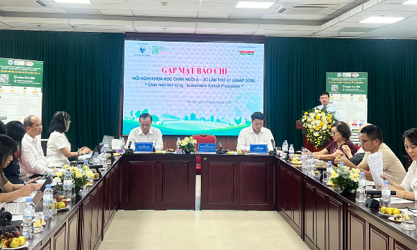AAAP 2026: Thúc đẩy các giải pháp phát triển ngành chăn nuôi bền vững