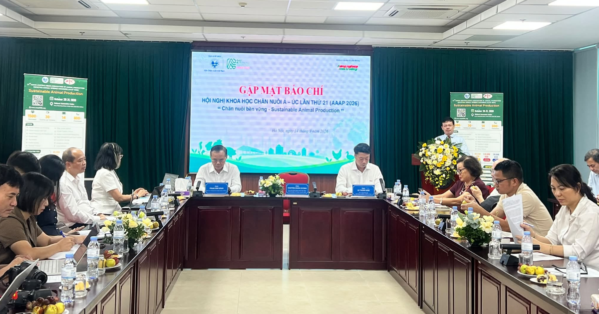 AAAP 2026: Thúc đẩy các giải pháp phát triển ngành chăn nuôi bền vững