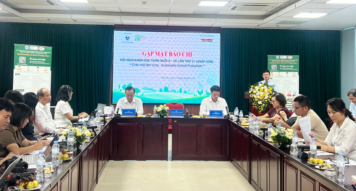 Buổi gặp mặt báo chí thông tin về AAAP 2026. Ảnh: Chu Khôi.
