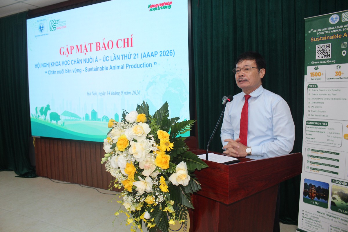 TS. Nguyễn Xuân Dương, Chủ tịch Hội chăn nuôi Việt Nam