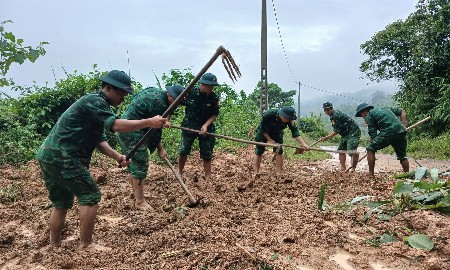 Quảng Trị: Lũ rút, khẩn trương khắc phục hậu quả