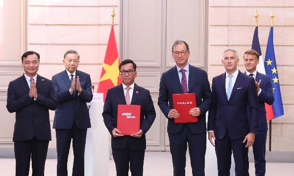 Vietjet và Thales mở rộng hợp tác hàng không công nghệ cao Việt Nam - Pháp