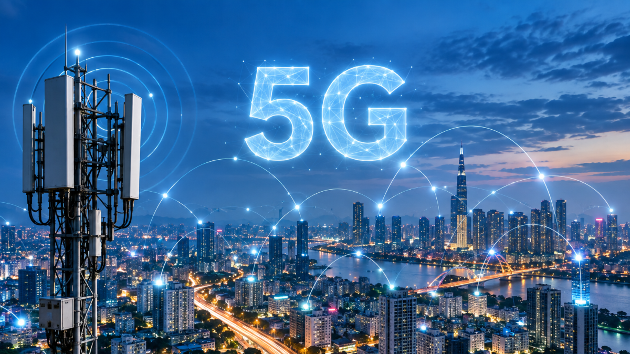 5G mobile speeds in Da Nang nearly three times faster than in Hai Phong