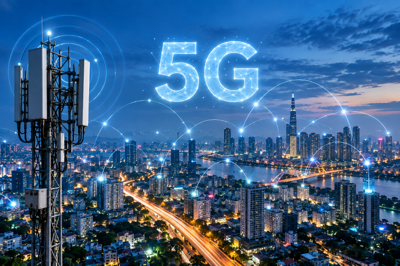 5G mobile speeds in Da Nang nearly three times faster than in Hai Phong