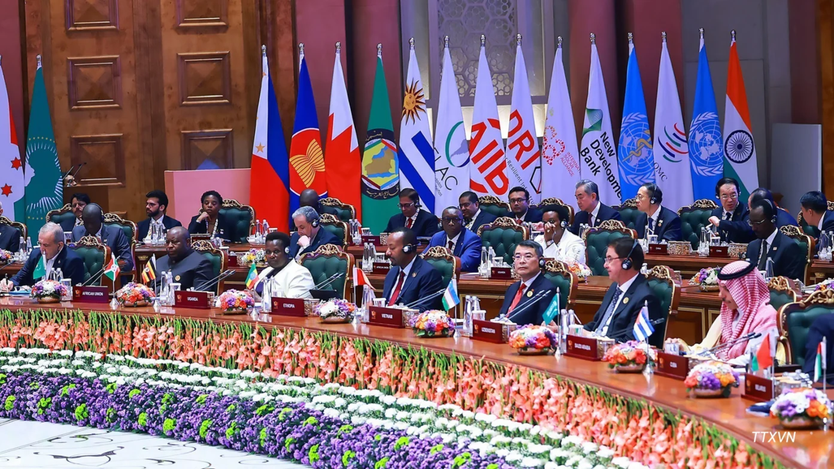 Thủ tướng Lê Minh Hưng tham dự Hội nghị thượng đỉnh BRICS lần thứ 18. Ảnh: TTXVN