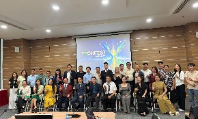 Techfest Việt Nam 2026 không chỉ là giới thiệu, quảng bá hoạt động khởi nghiệp sáng tạo mà còn trở thành nền tảng kết nối bài toán thực tiễn với công nghệ, doanh nghiệp, nguồn vốn và thị trường. Ảnh: BTC