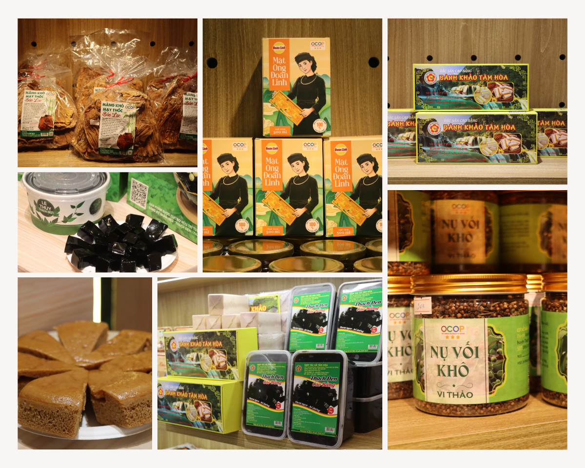 Nhiều đặc sản từ các địa phương miền núi đứng trước cơ hội lớn để bước ra thị trường toàn cầu - Ảnh: Vũ Khuê.