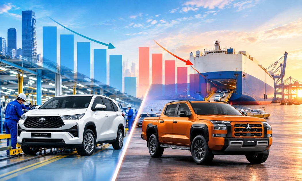 Xe CKD suy giảm, áp lực từ xe CBU ngày càng tăng mạnh tháng 8/2026