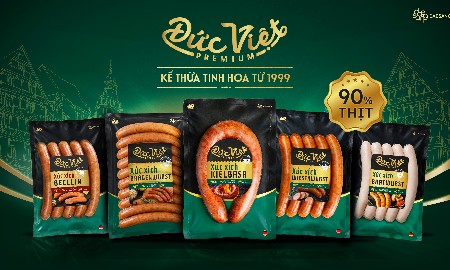 Daesang Đức Việt ra mắt dòng sản phẩm xúc xích Đức Việt Premium