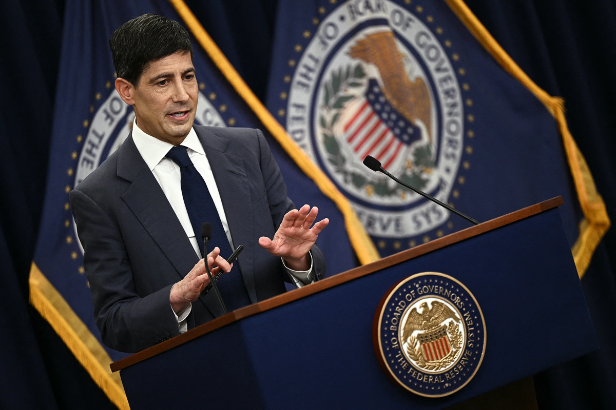 Chủ tịch Fed Kevin Warsh - Ảnh: MS NOW.
