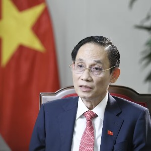 Ủy viên Bộ Chính trị, Bộ trưởng Ngoại giao Lê Hoài Trung. Ảnh: Bộ Ngoại giao