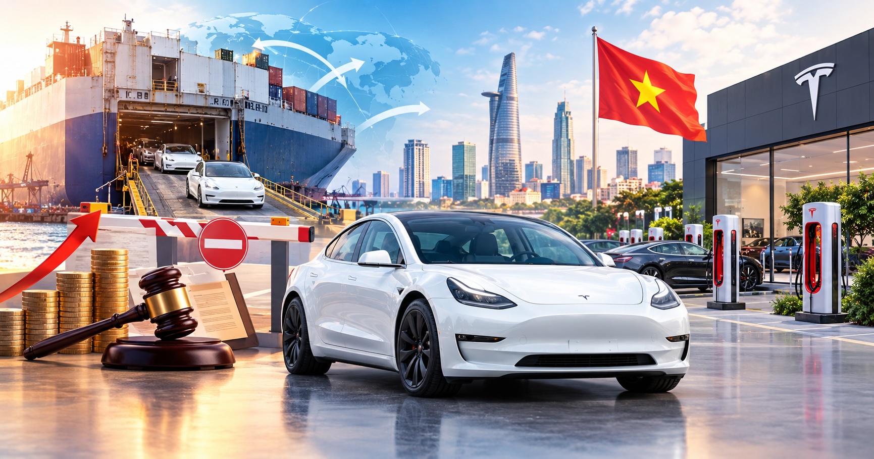 Thách thức thuế CBU và bài toán định giá của Tesla tại thị trường Việt Nam
