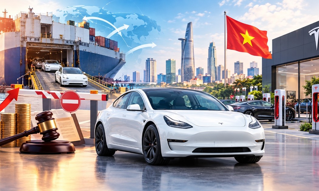 Thách thức thuế CBU và bài toán định giá của Tesla tại thị trường Việt Nam