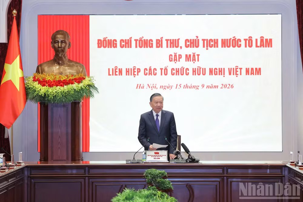 Tổng Bí thư, Chủ tịch nước Tô Lâm phát biểu chỉ đạo. Ảnh: Đăng Khoa/Nhân Dân
