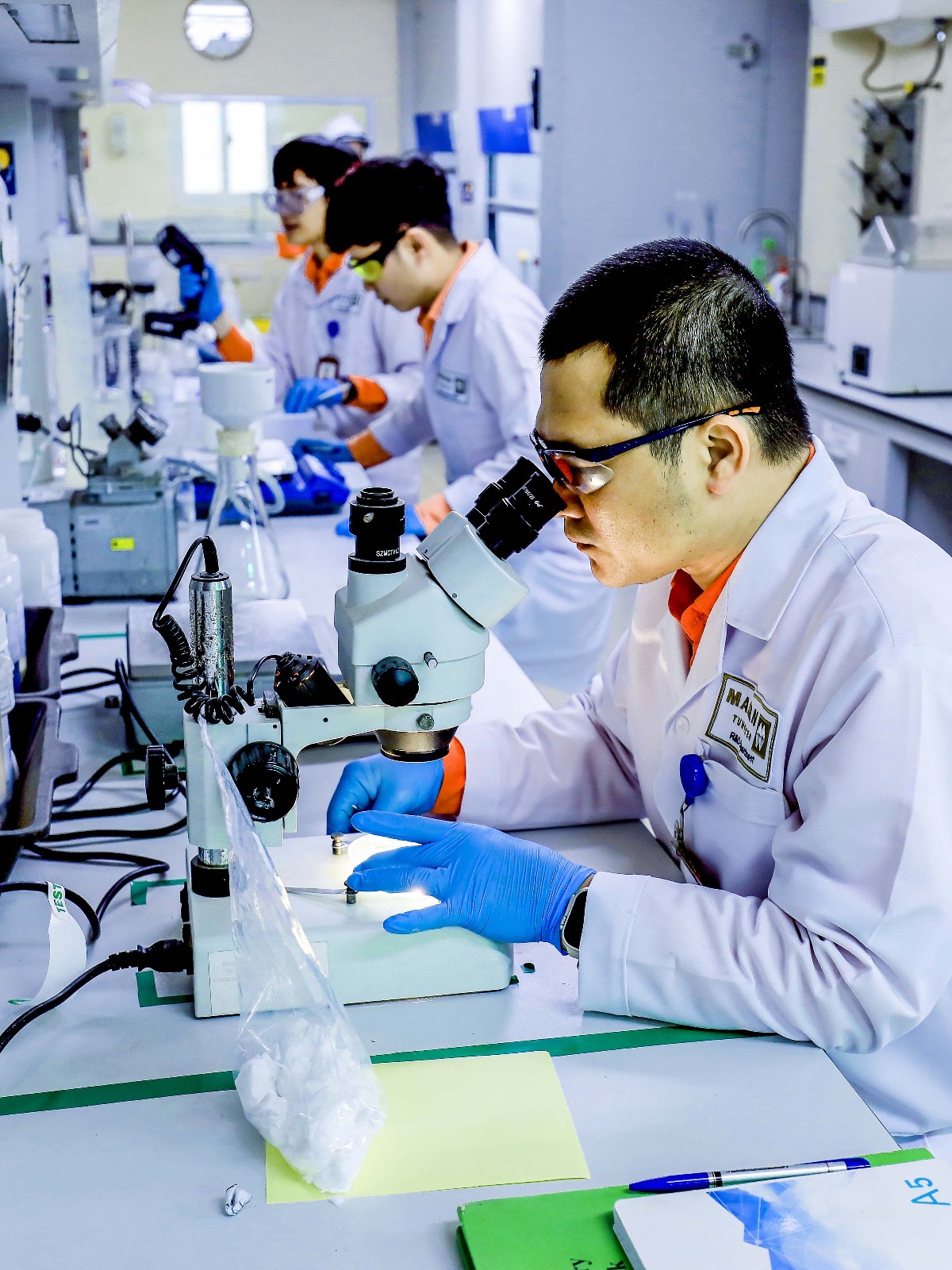 Nghiên cứu phát triển sản phẩm tại Masan High-Tech Materials. Ảnh: MSR.