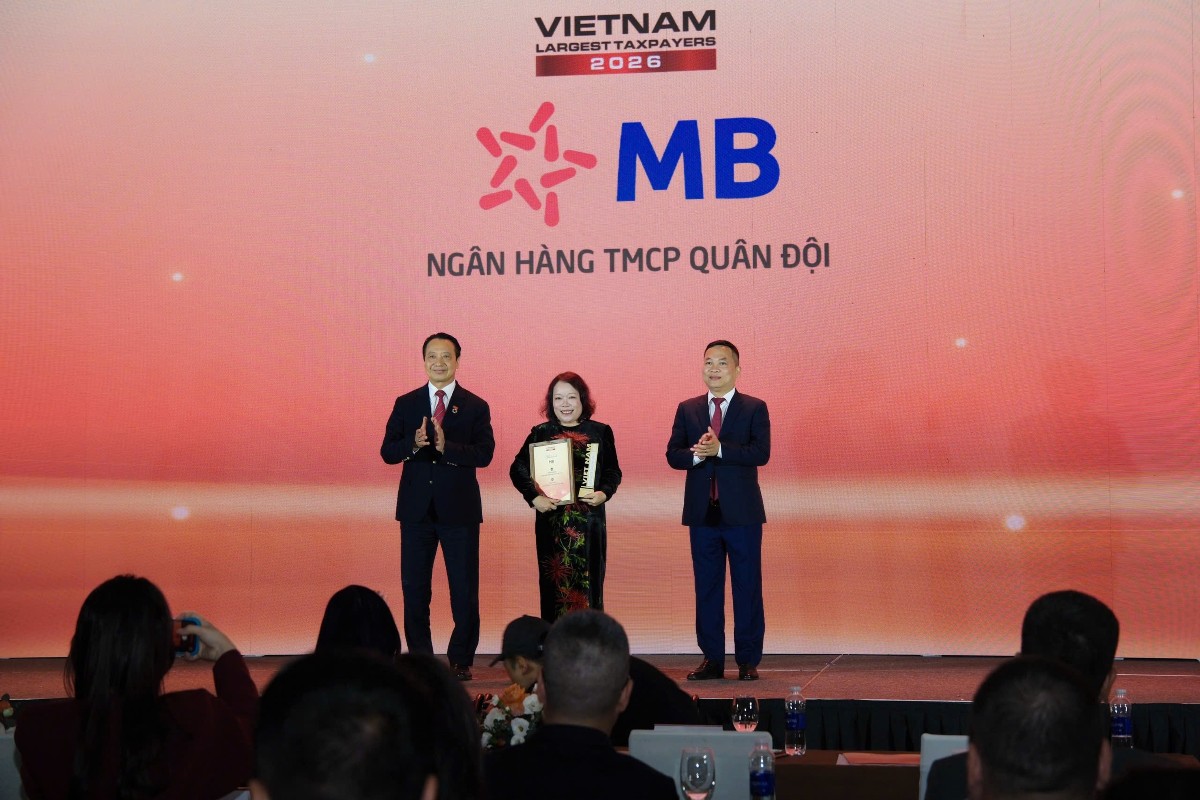 Năm 2025 đánh dấu lần đầu MB nộp ngân sách 10.004 tỷ đồng, tăng khoảng 110% so với mức 4.755 tỷ đồng năm 2021 Ảnh: MB.