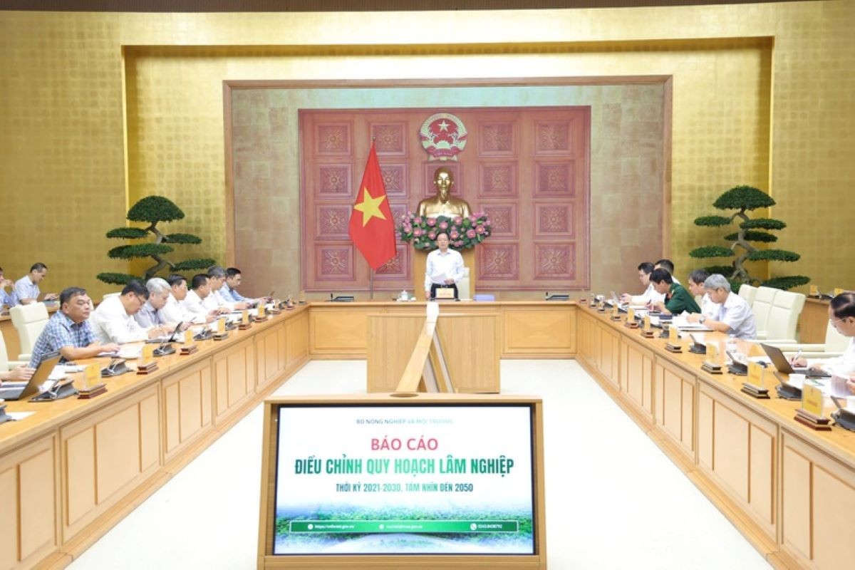 Phó Thủ tướng Hồ Quốc Dũng chủ trì cuộc họp. Ảnh: chinhphu.vn/Gia Huy.