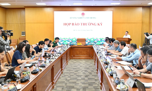 Quang cảnh họp báo. Ảnh: Chu Khôi.