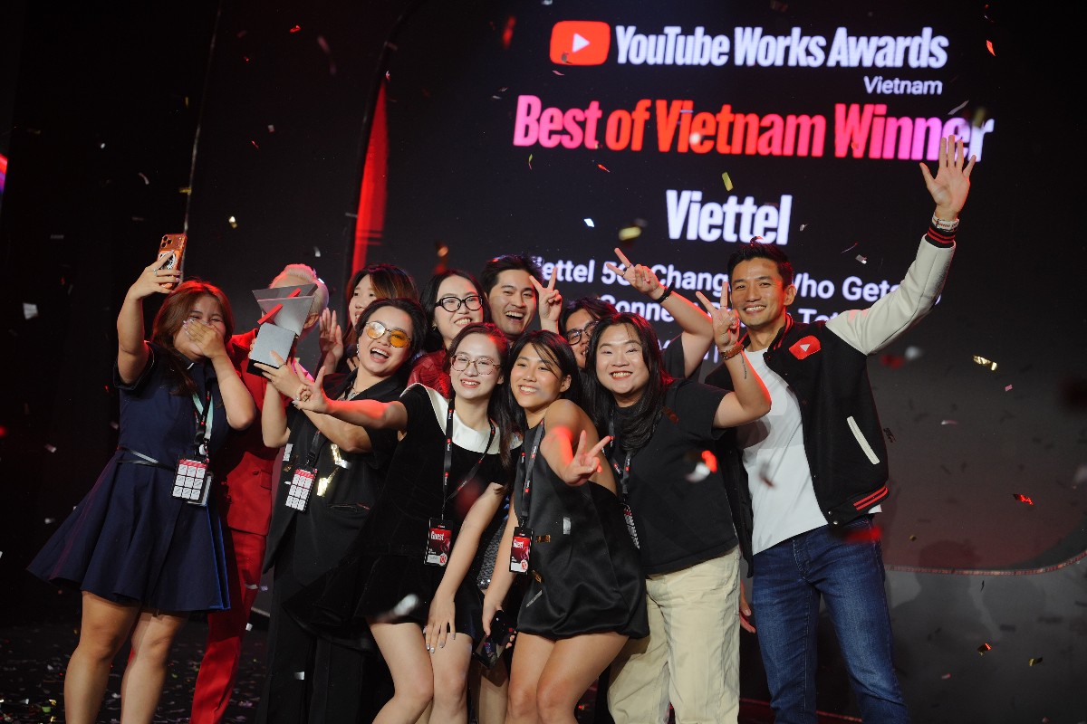 Google lần đầu tiên tổ chức YouTube Festival Vietnam 2026 và lễ vinh danh các thương hiệu, agency có chiến dịch quảng cáo sáng tạo, hiệu quả trên nền tảng tại Việt Nam - Ảnh: Google Việt Nam.