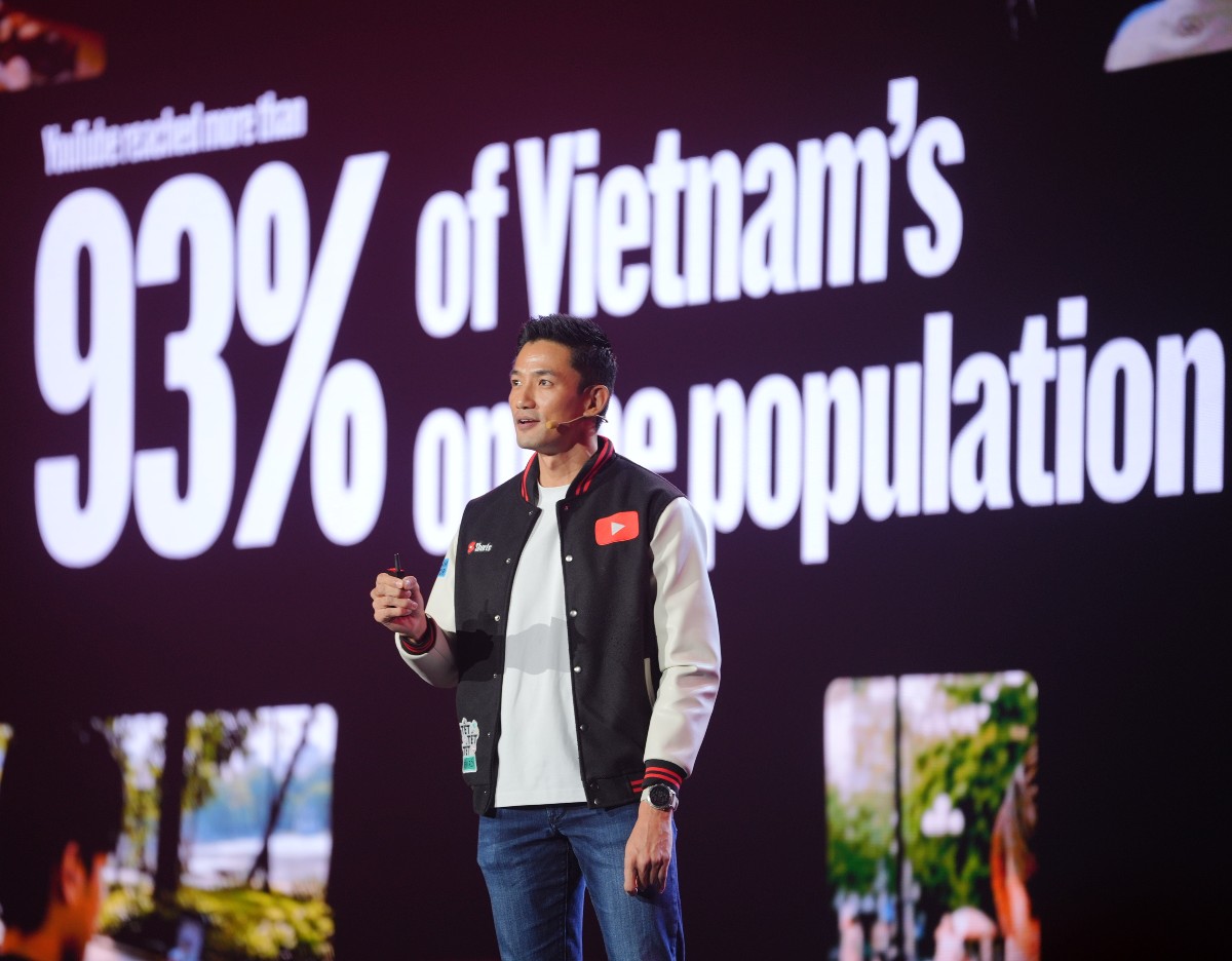Ông Marc Woo, Tổng Giám đốc Google Việt Nam, phát biểu tại sự kiện - Ảnh: Google Việt Nam.